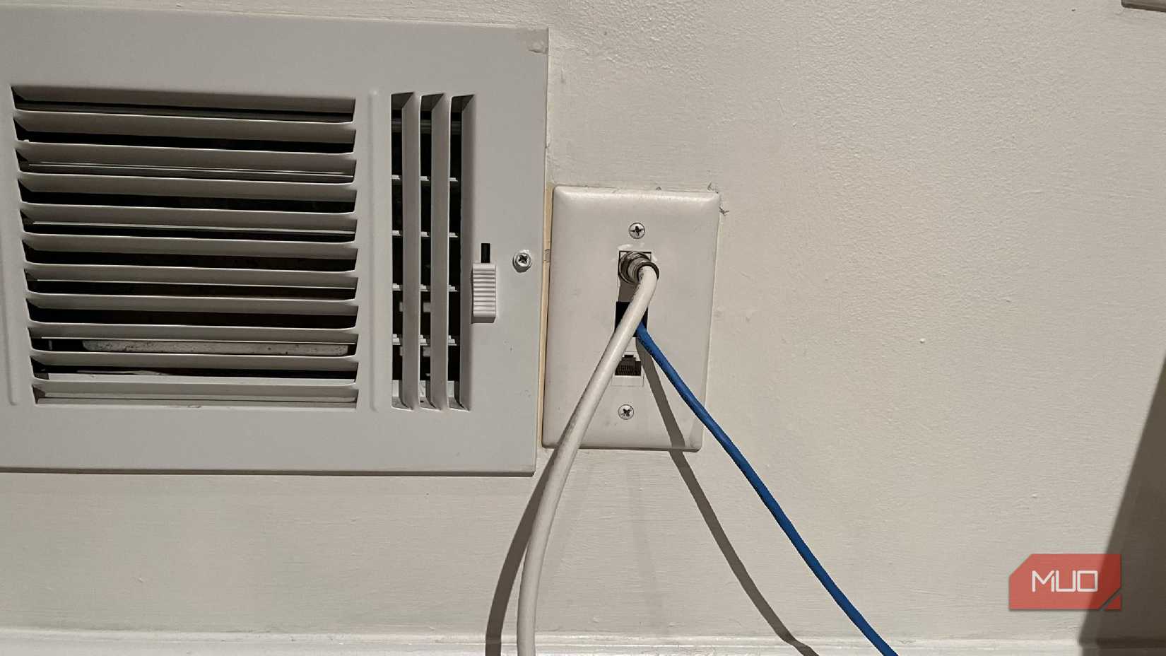 Cables plugged into a wallet