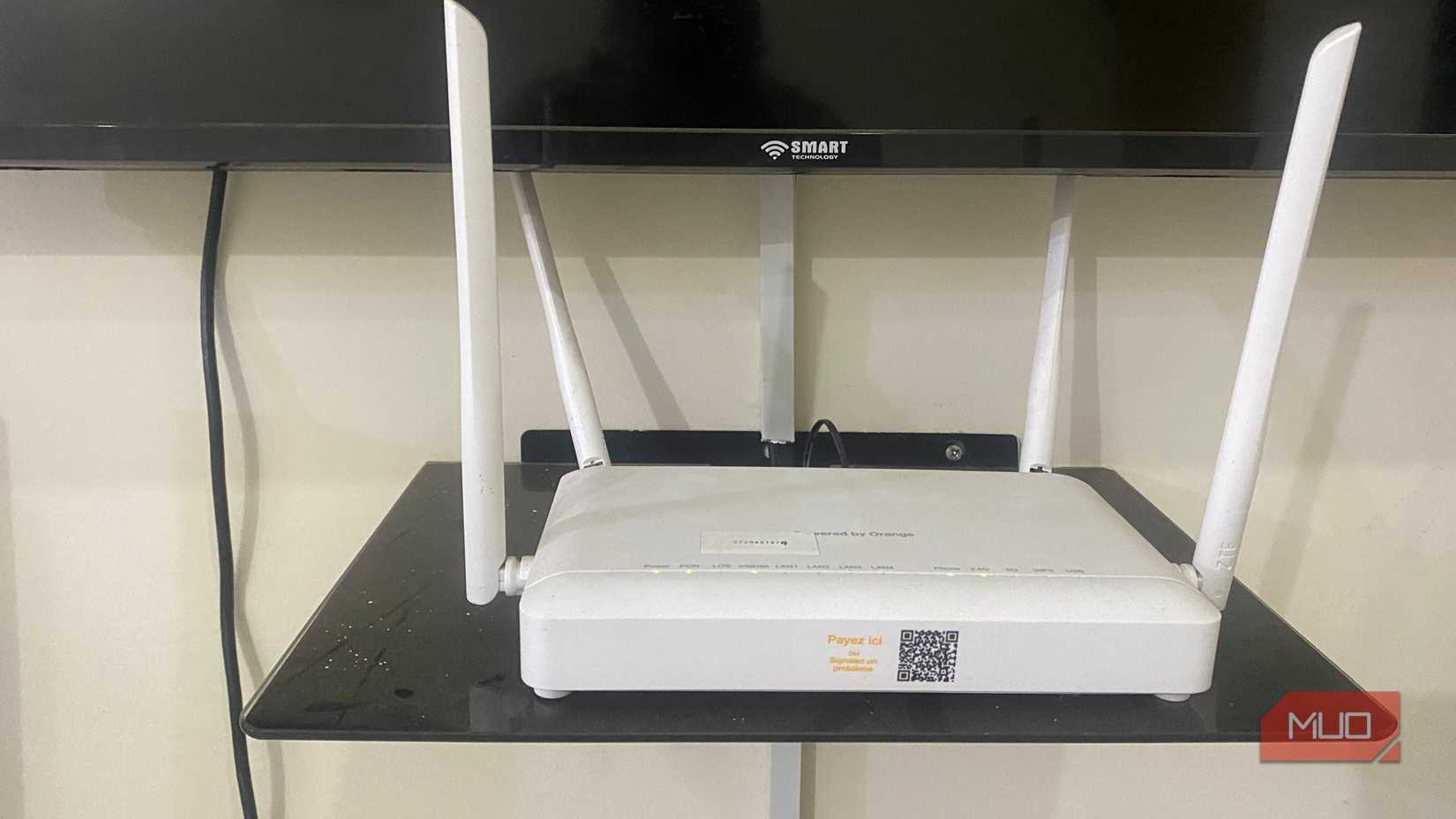 রাউটার একটি কেন্দ্রীভূত অবস্থায় সংযুক্ত