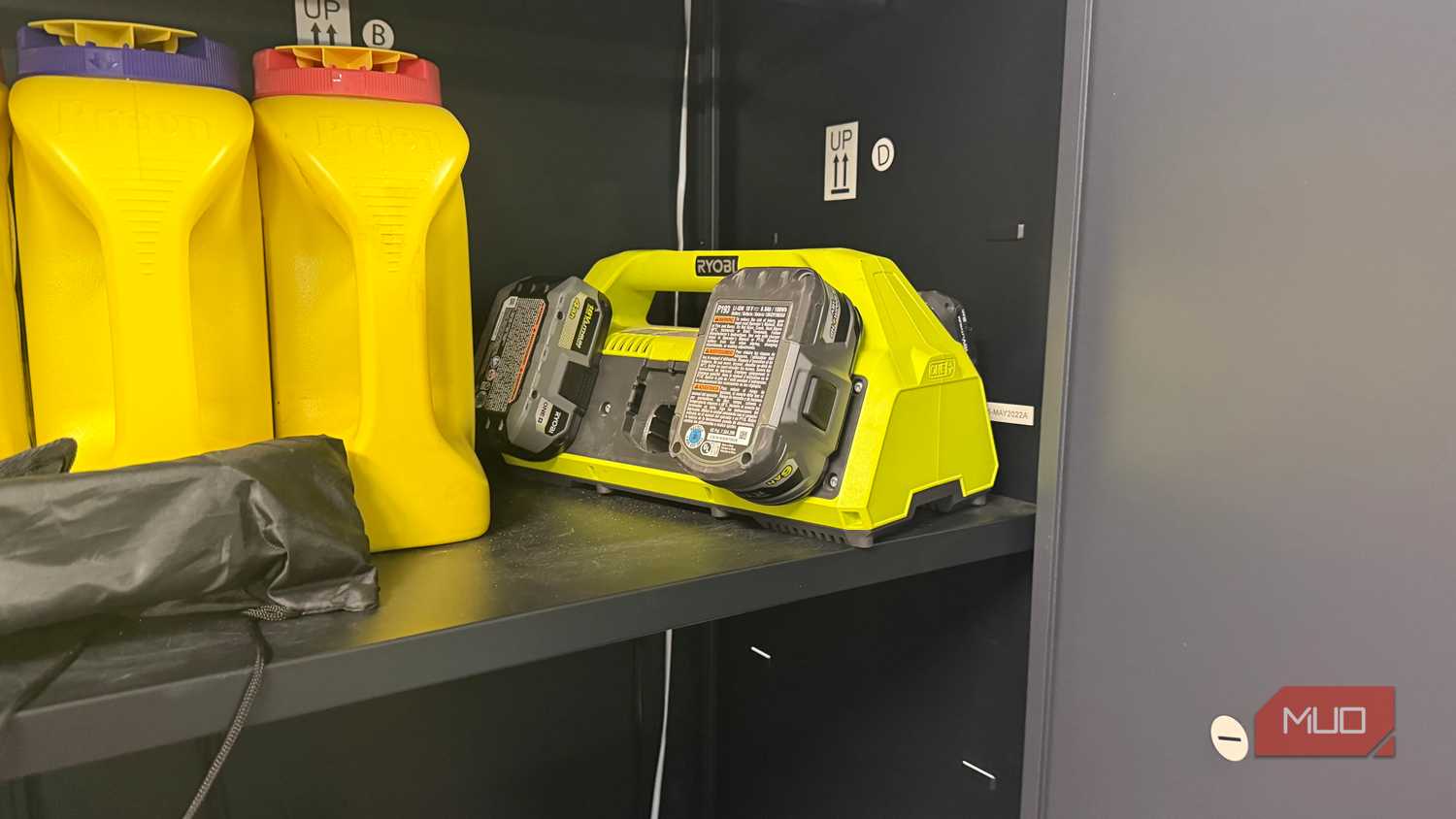 ryobi batteries on charger