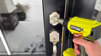 ryobi heat gun melting lock