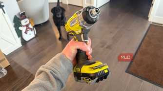 ryobi impact drill front angle black dog-1
