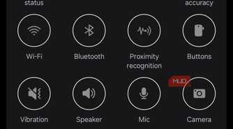 Samsung Members app diagnostics tab on phone