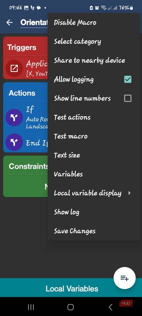 Android Macro Setting I use MacroDroid to fix these 3 small Android annoyances automatically