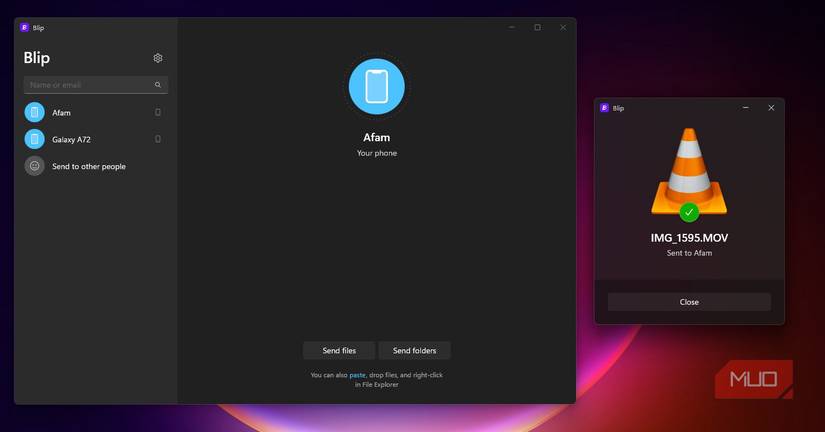 Envío de archivos con Blip sin interrupciones