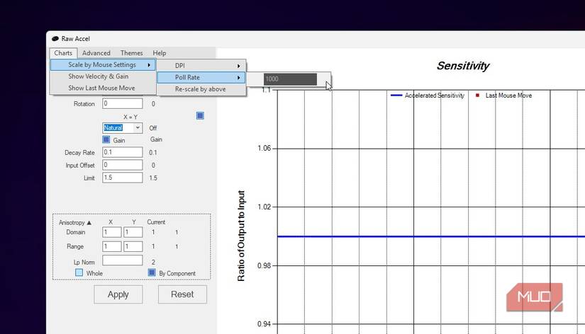 Accel Rates I used this open-source tool to get perfect mouse accuracy on Windows