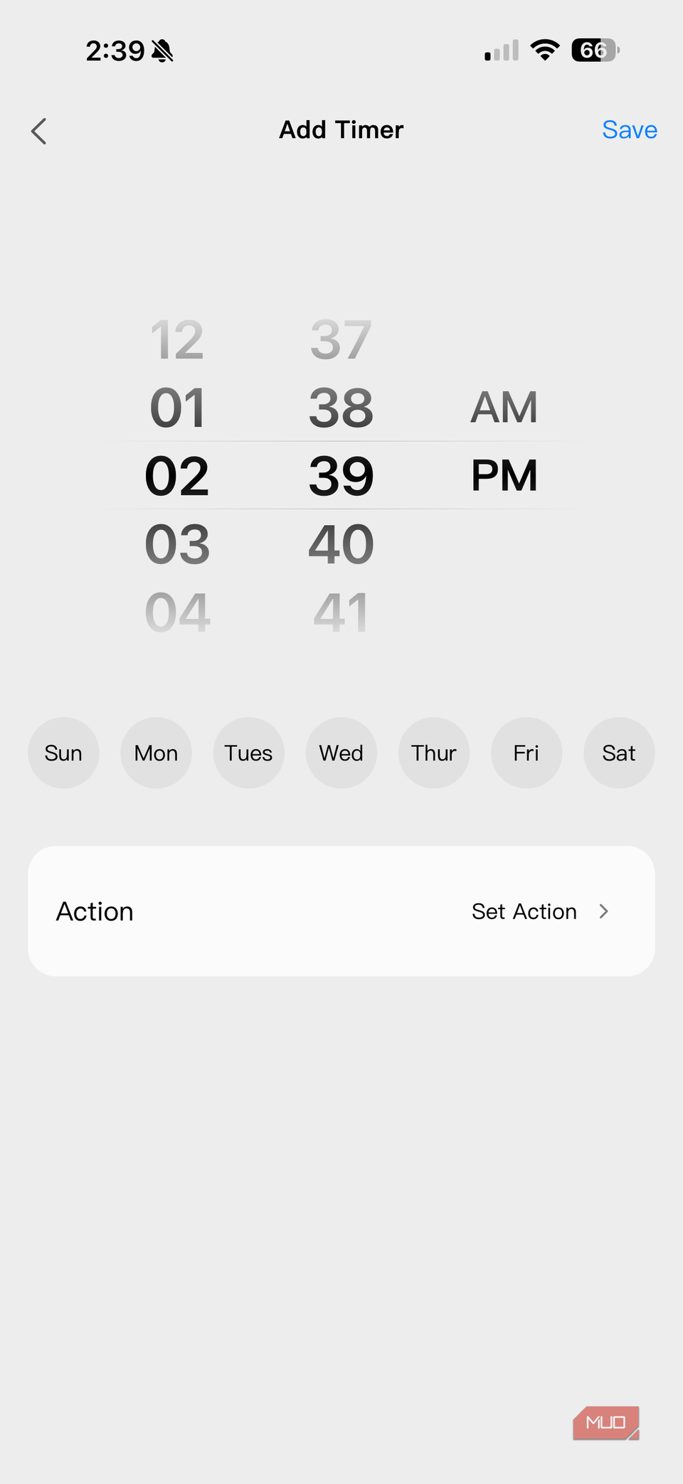 smart fan control app scheduling