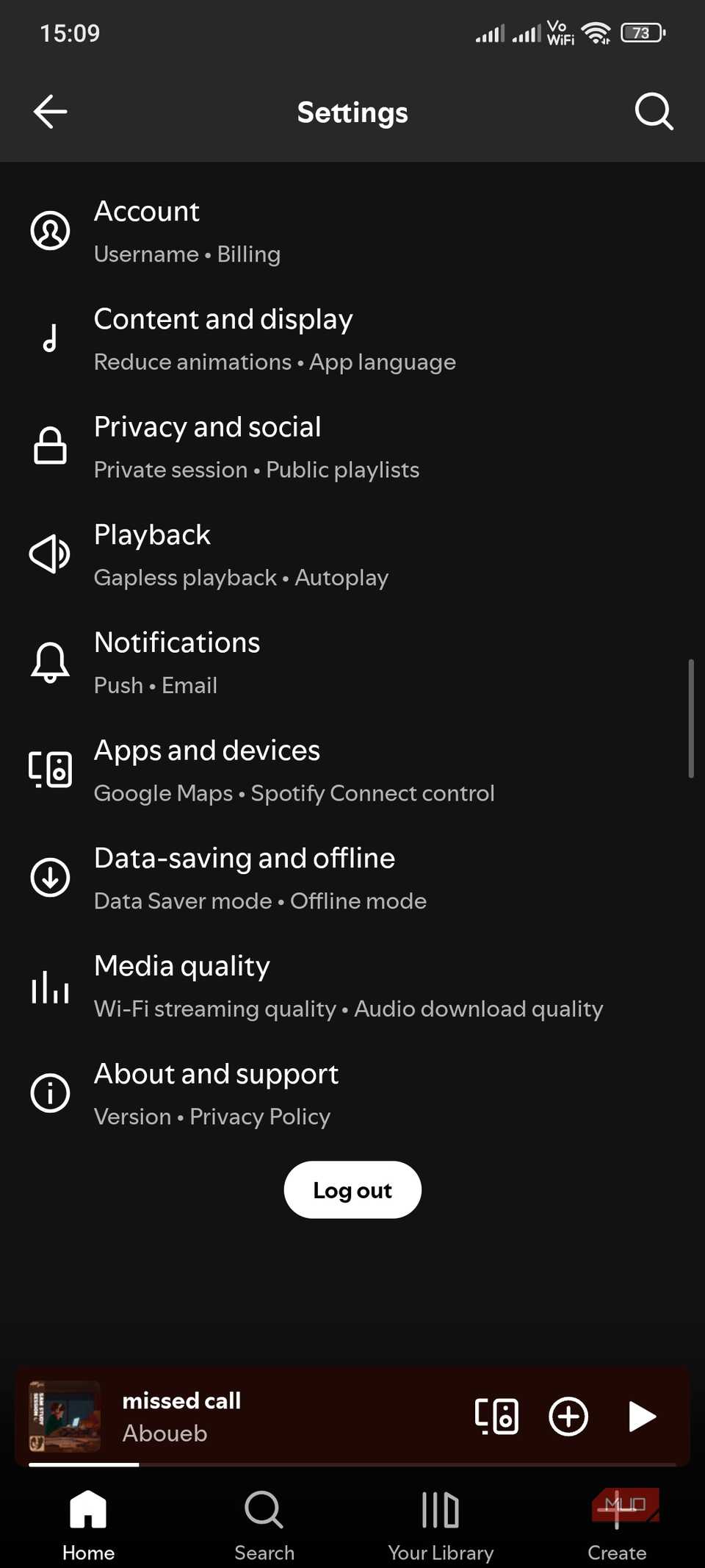 Spotify Clean Setting I cleared my Spotify