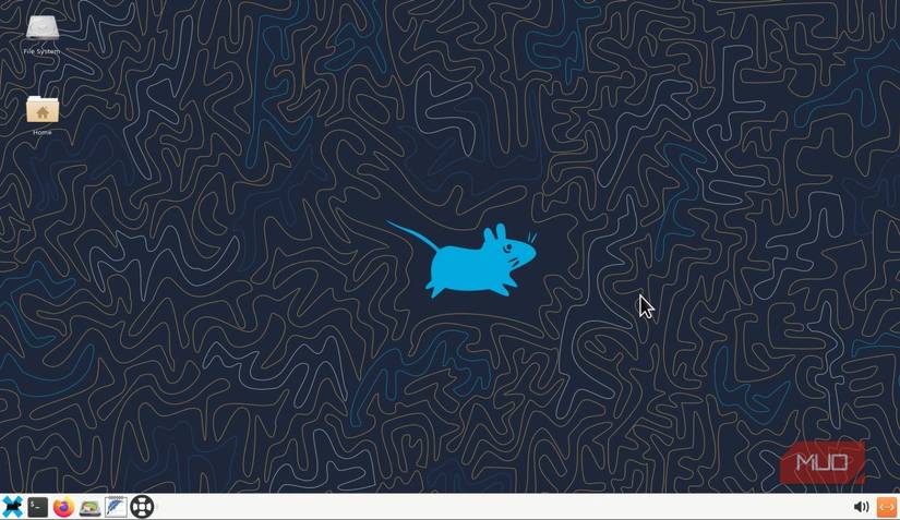 La interfaz de rescate del sistema