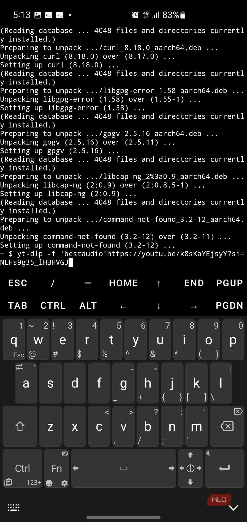 I code on my phone, and this keyboard is the only reason I can do it