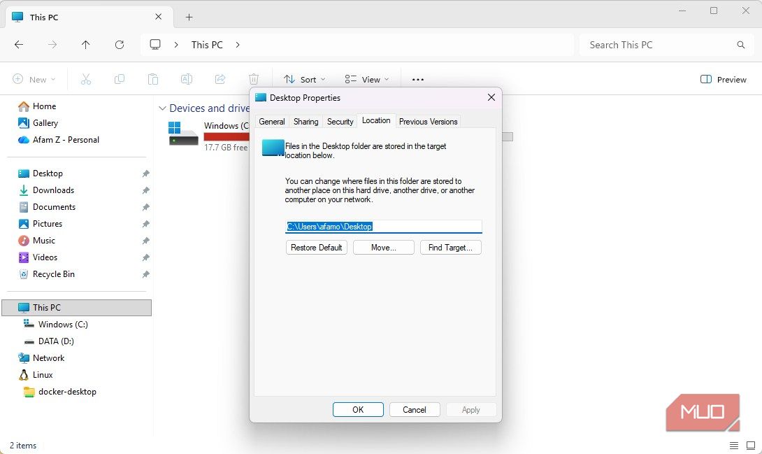 I moved my Windows user folders to another drive and my PC got faster