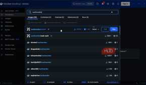 Vaultwarden image in Docker Desktop