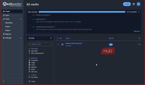vaultwarden vault running on localhost