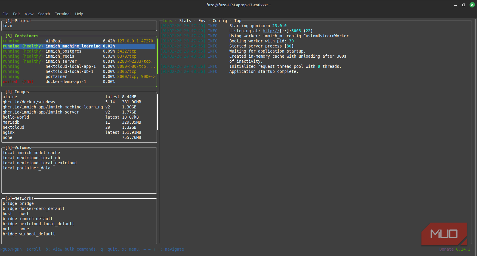 This gorgeous terminal UI changed how I use Docker on Linux