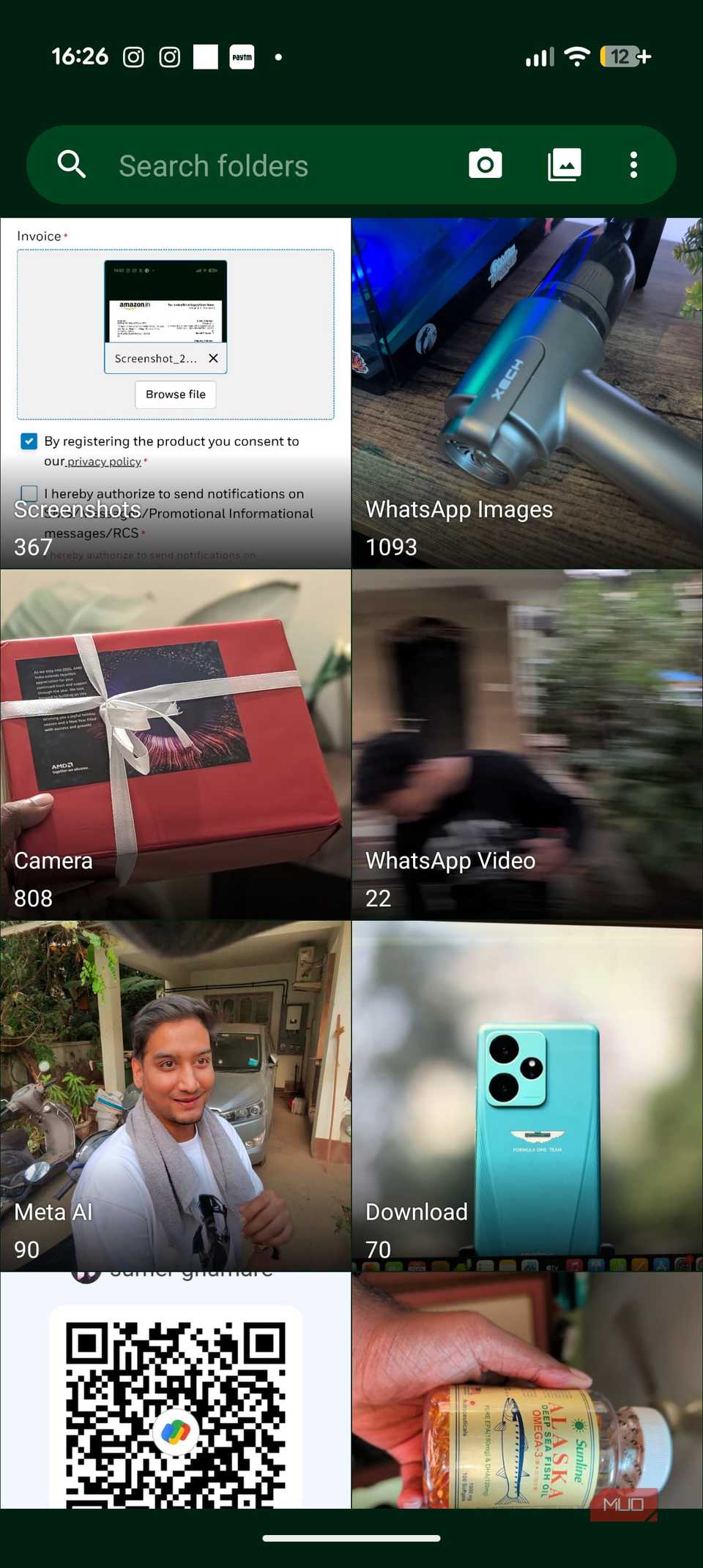 Fossify collection on Google Pixel 10 Pro