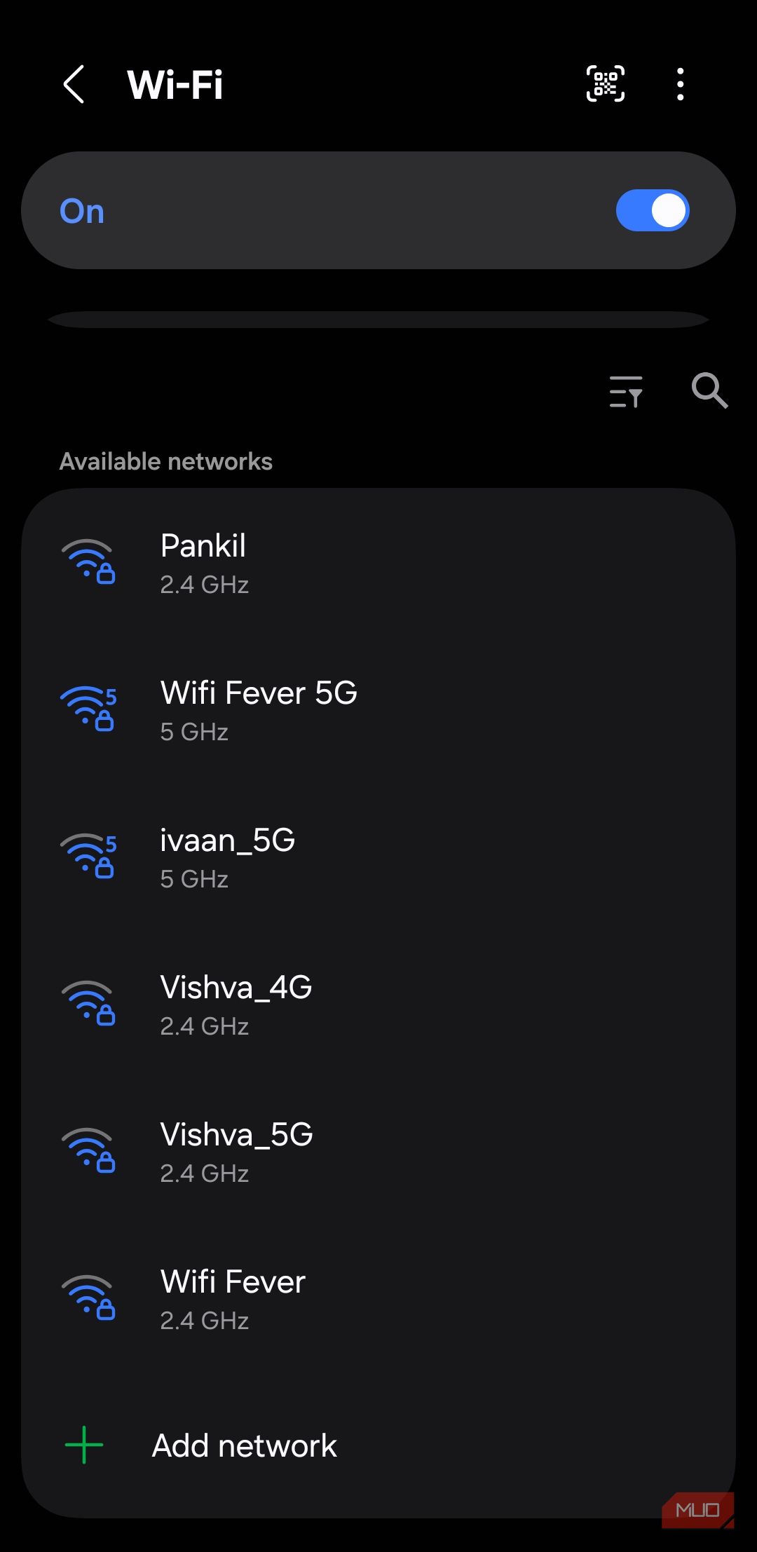 Samsung phones have a hidden Wi-Fi menu that's extremely useful
