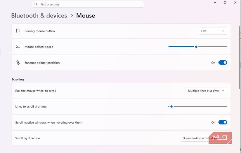 Windows Scroll inactive windows when I hover over them option
