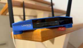 A Linksys router front