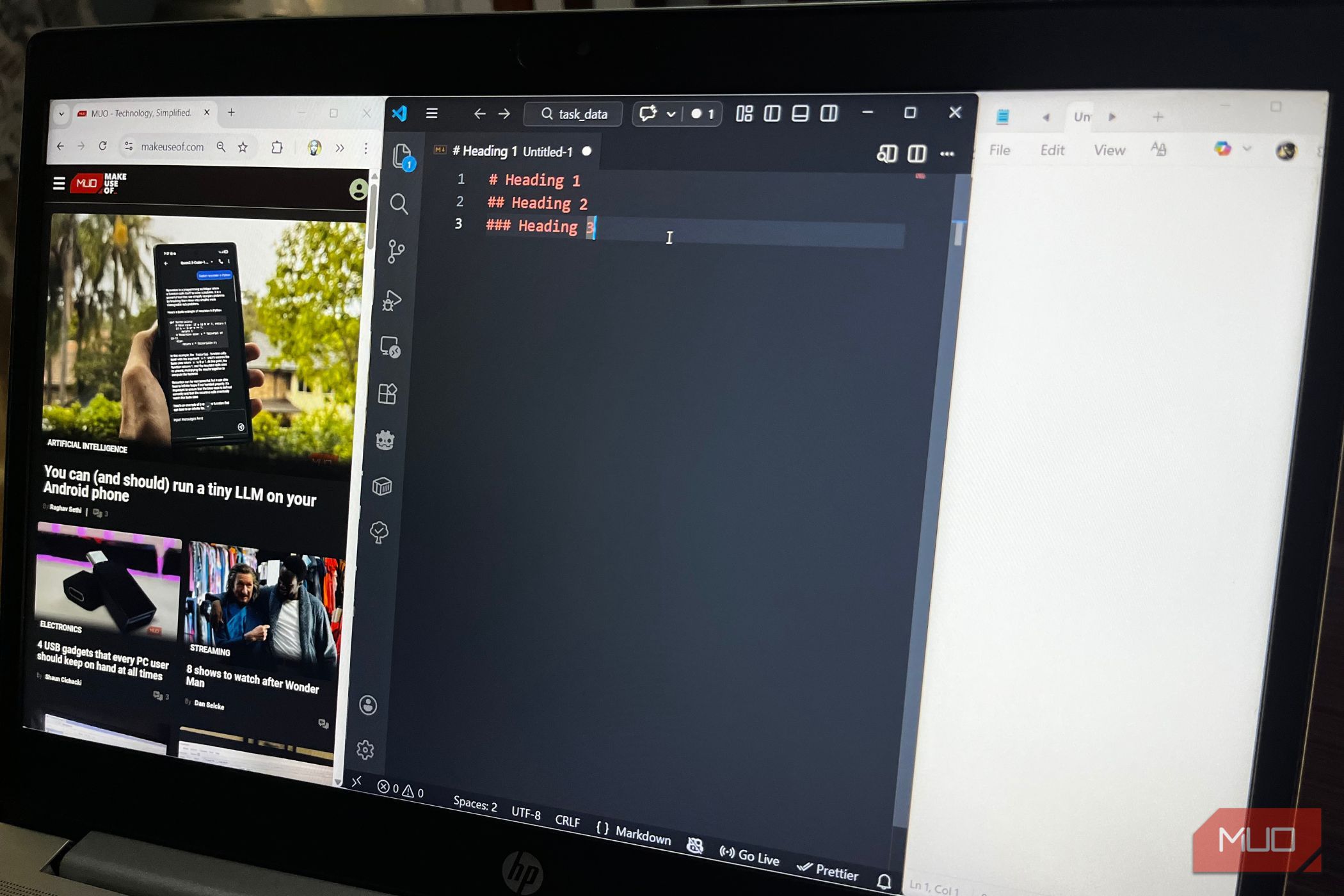 I thought I needed a second monitor until I found this infinite workspace tool