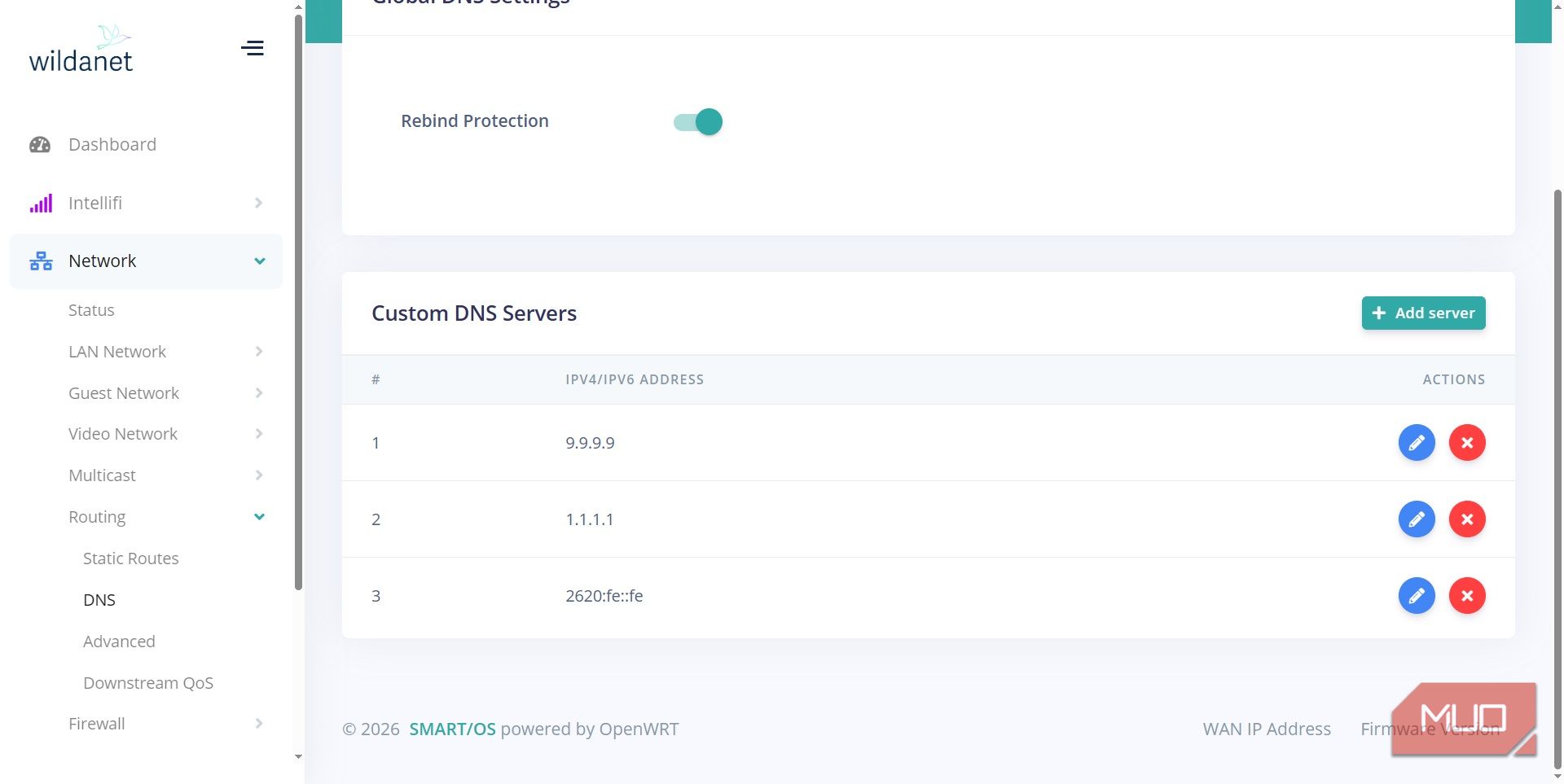 Please stop using the default DNS on your router