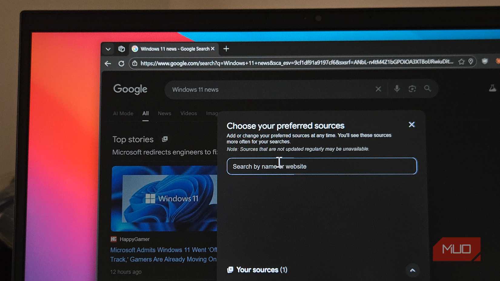 agregar fuente preferida en Google en Google Chrome