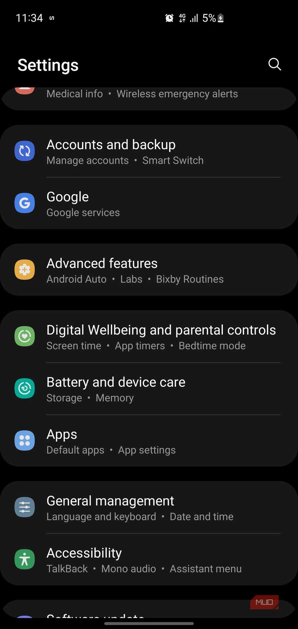 Android Settings Menu Confusing If you don't have a smart car, you should disable this core Android app