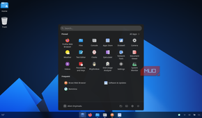 AnduinOS start menu