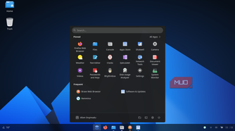 AnduinOS start menu