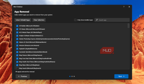 App removal in Win11Debloat showing 89 apps selected.-1