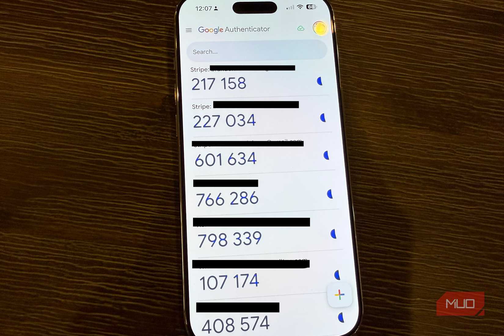 Google Authenticator on Android