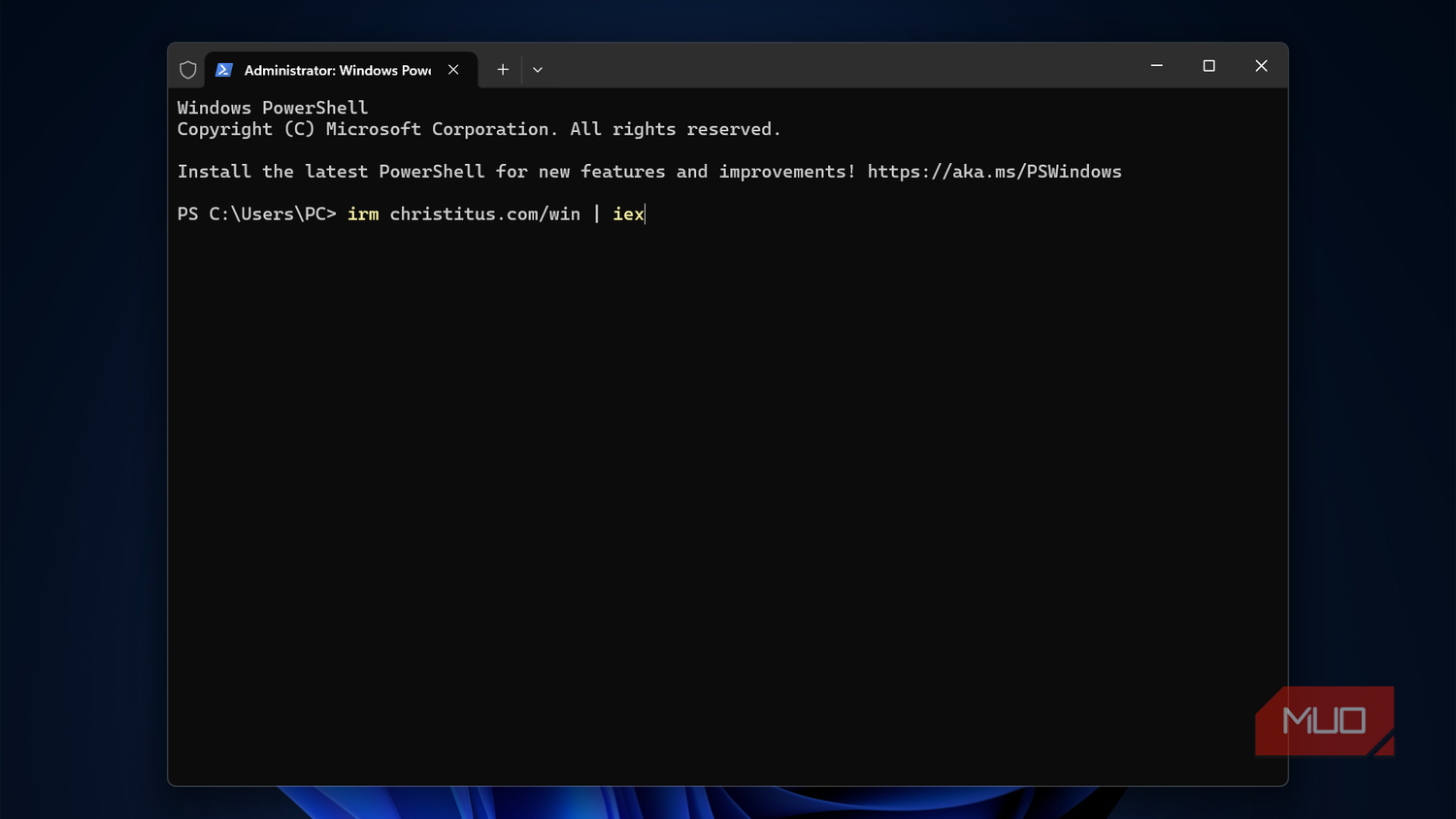 I run this one PowerShell script on every Windows install, and it ...