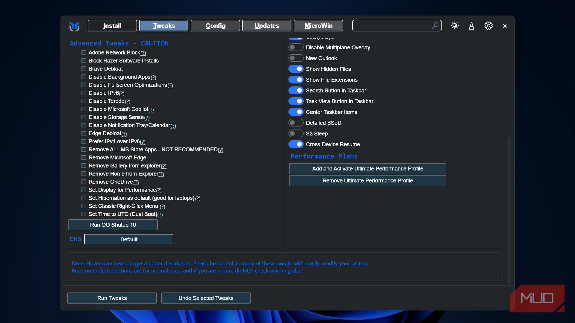 I run this one PowerShell script on every Windows install, and it ...