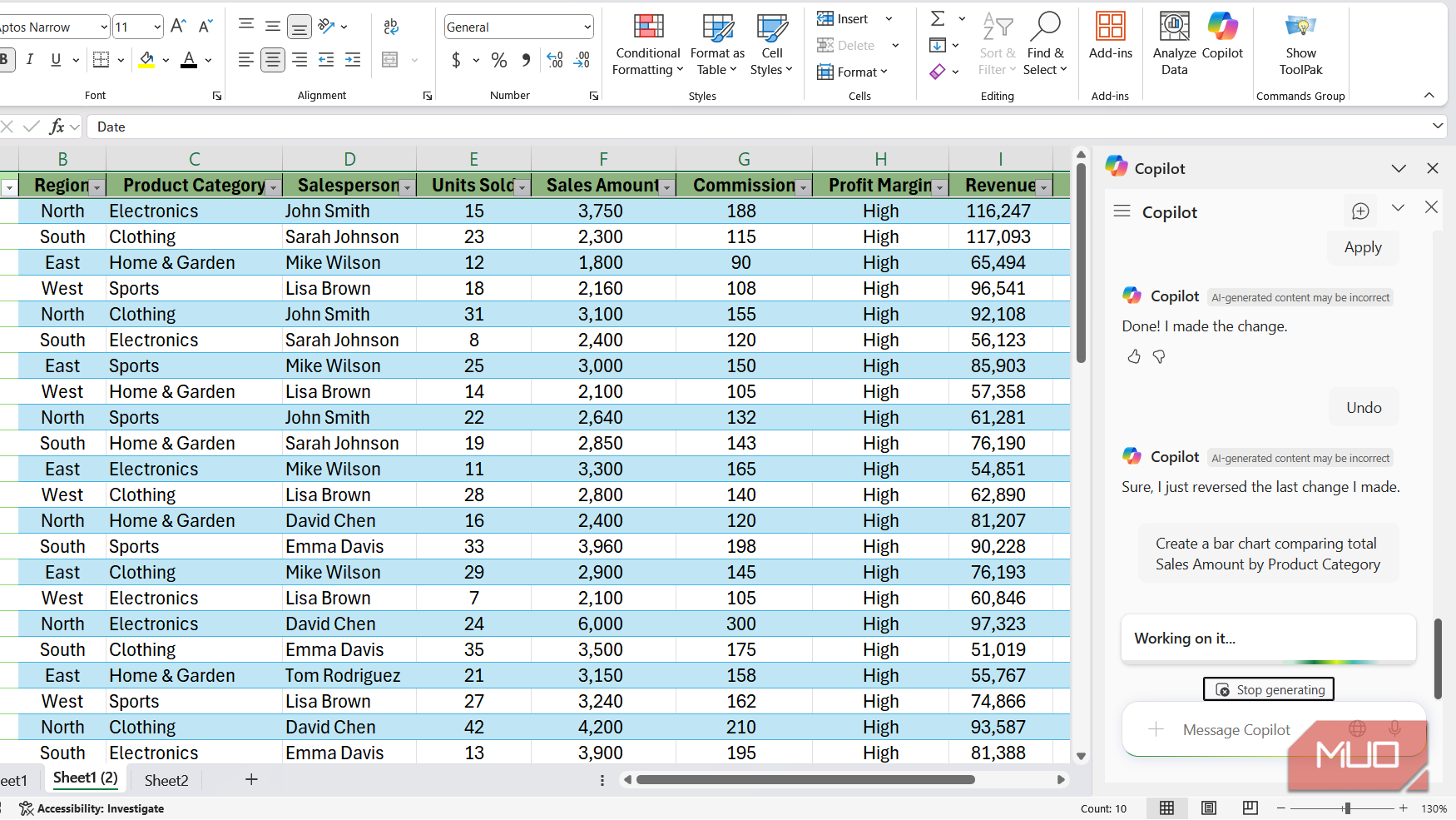 Capilot Chart Copilot in Excel is actually brilliant — 6 ways I use it to make ...