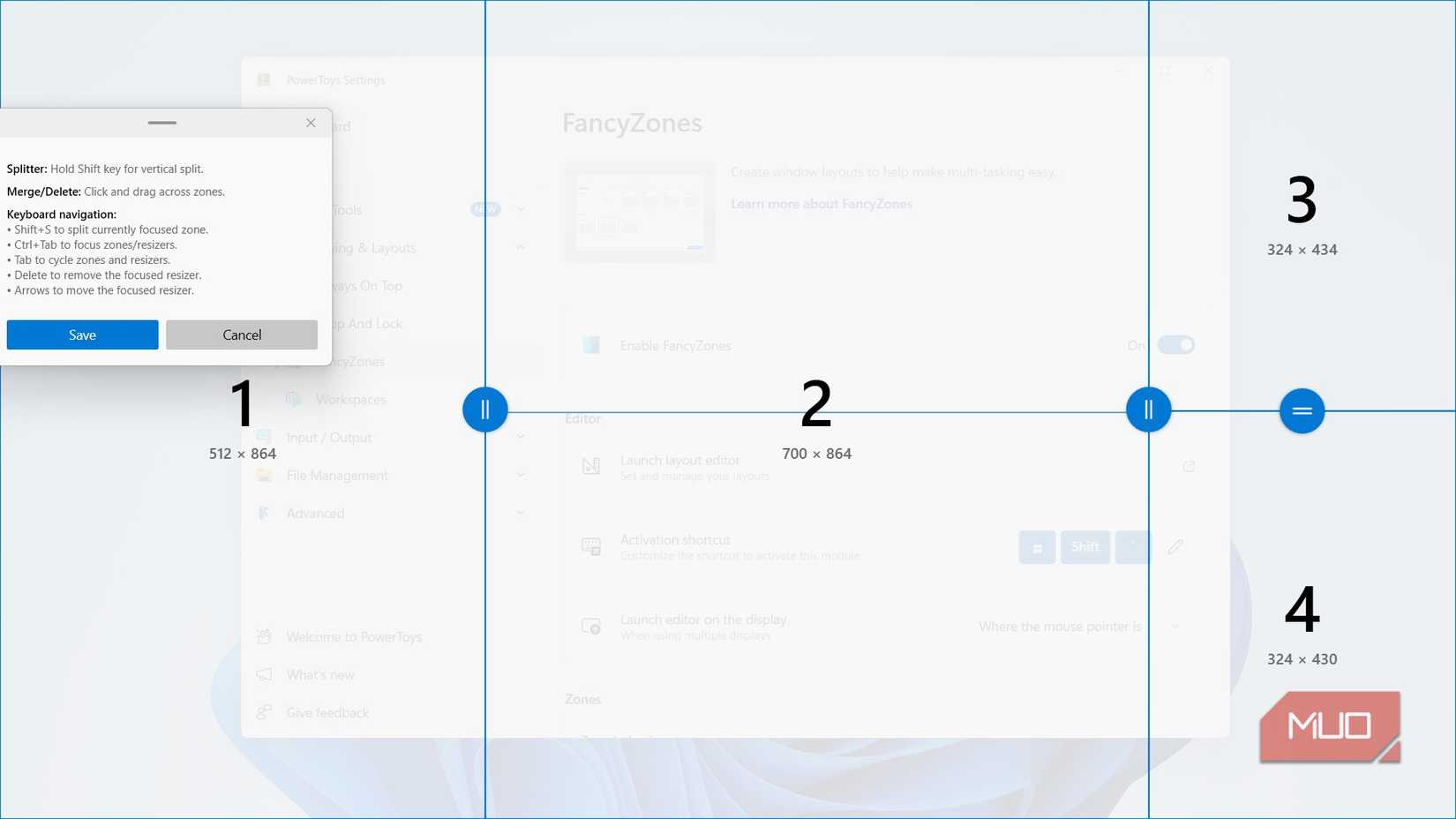 ফ্যান্সিজোনে একটি কাস্টম লেআউট তৈরি করা
