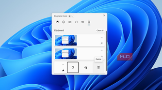 Delete entry in clipboard history
