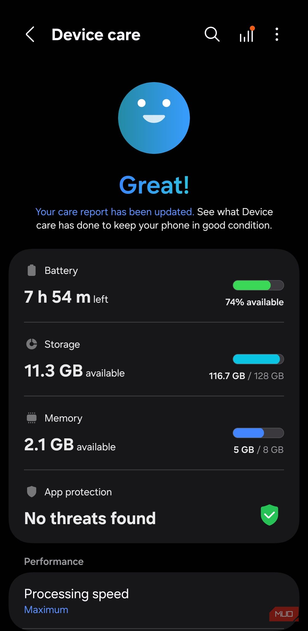 I found 15GB of useless files hiding on my Samsung phone