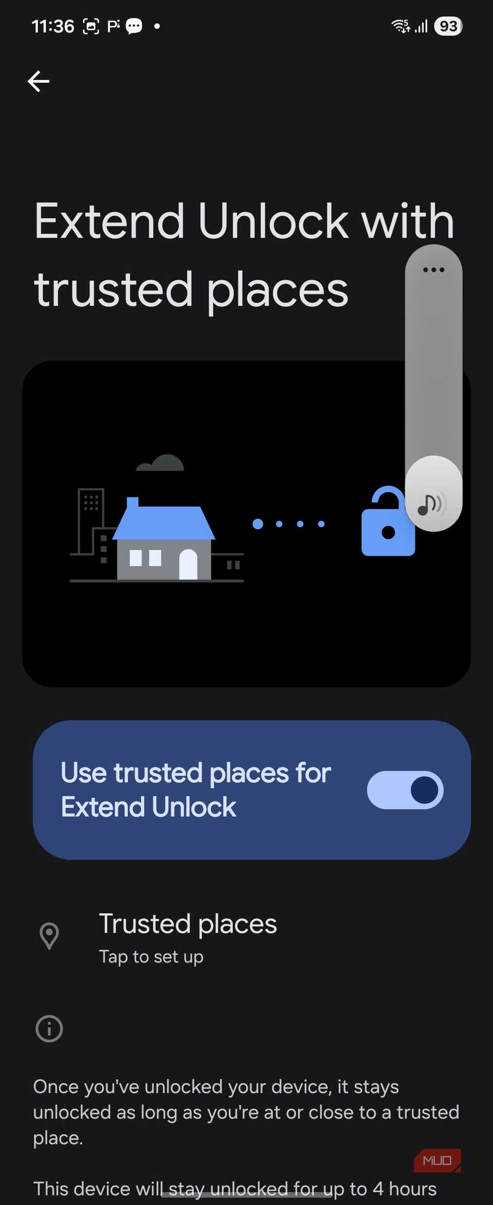 This hidden Android setting means I never type my PIN at home anymore