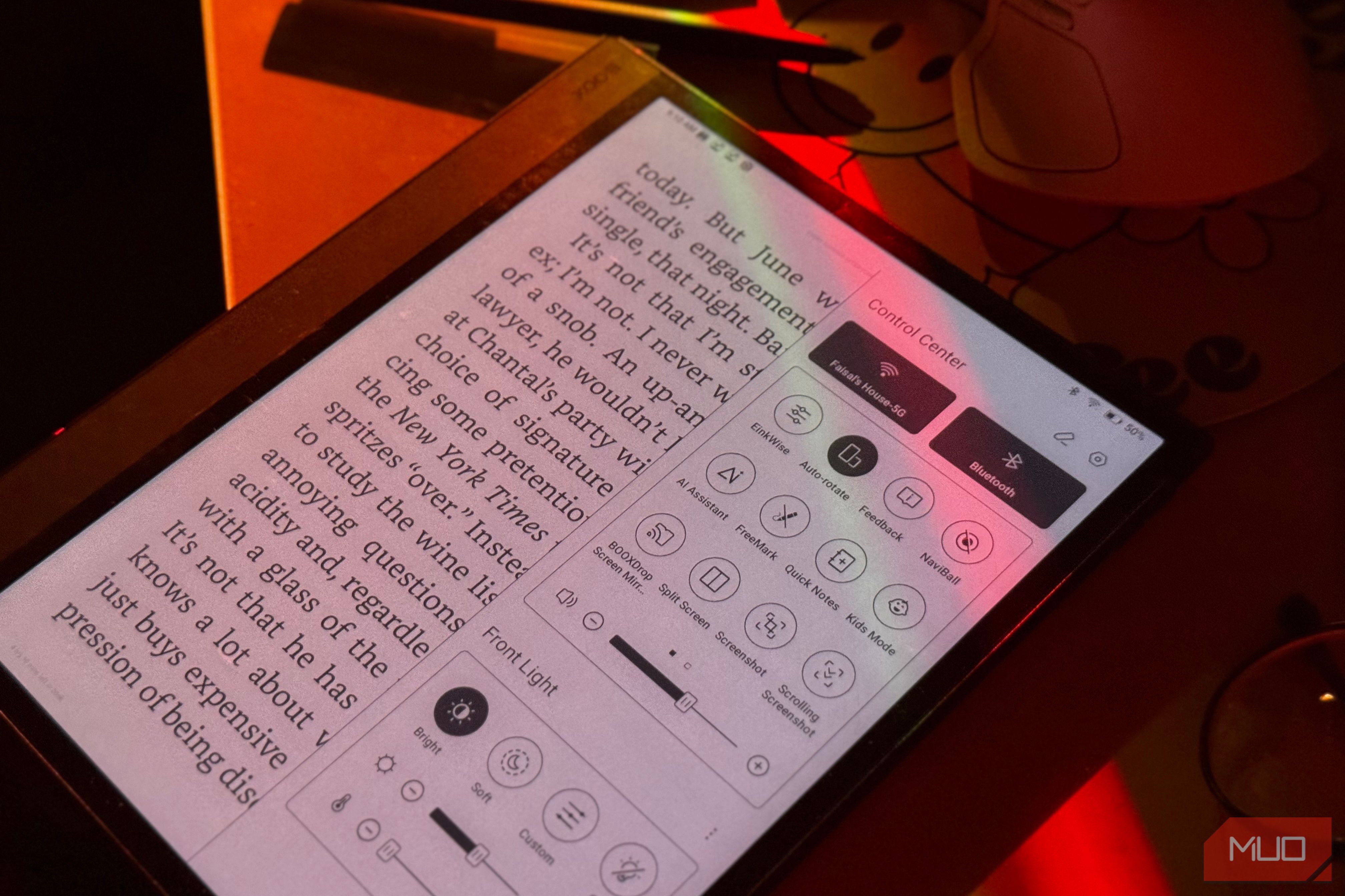 The Boox Note Air 5C is the perfect replacement for Kindle, iPad