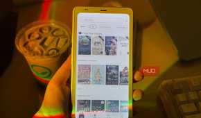 Kindle library displayed in Boox Palma 2 Pro