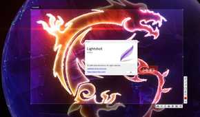 A screenshot of Lightshot About window