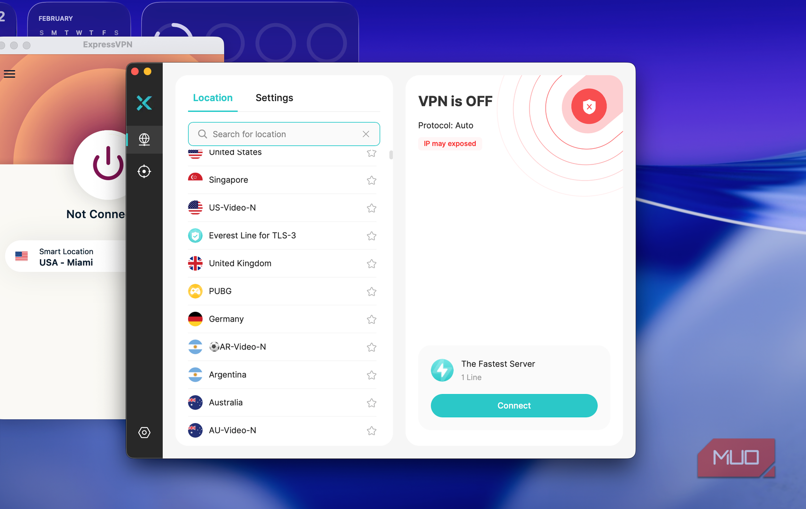 X-VPN অ্যাপে থাকা দেশের তালিকা