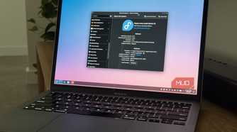 MacBook Air running Asahi Linux