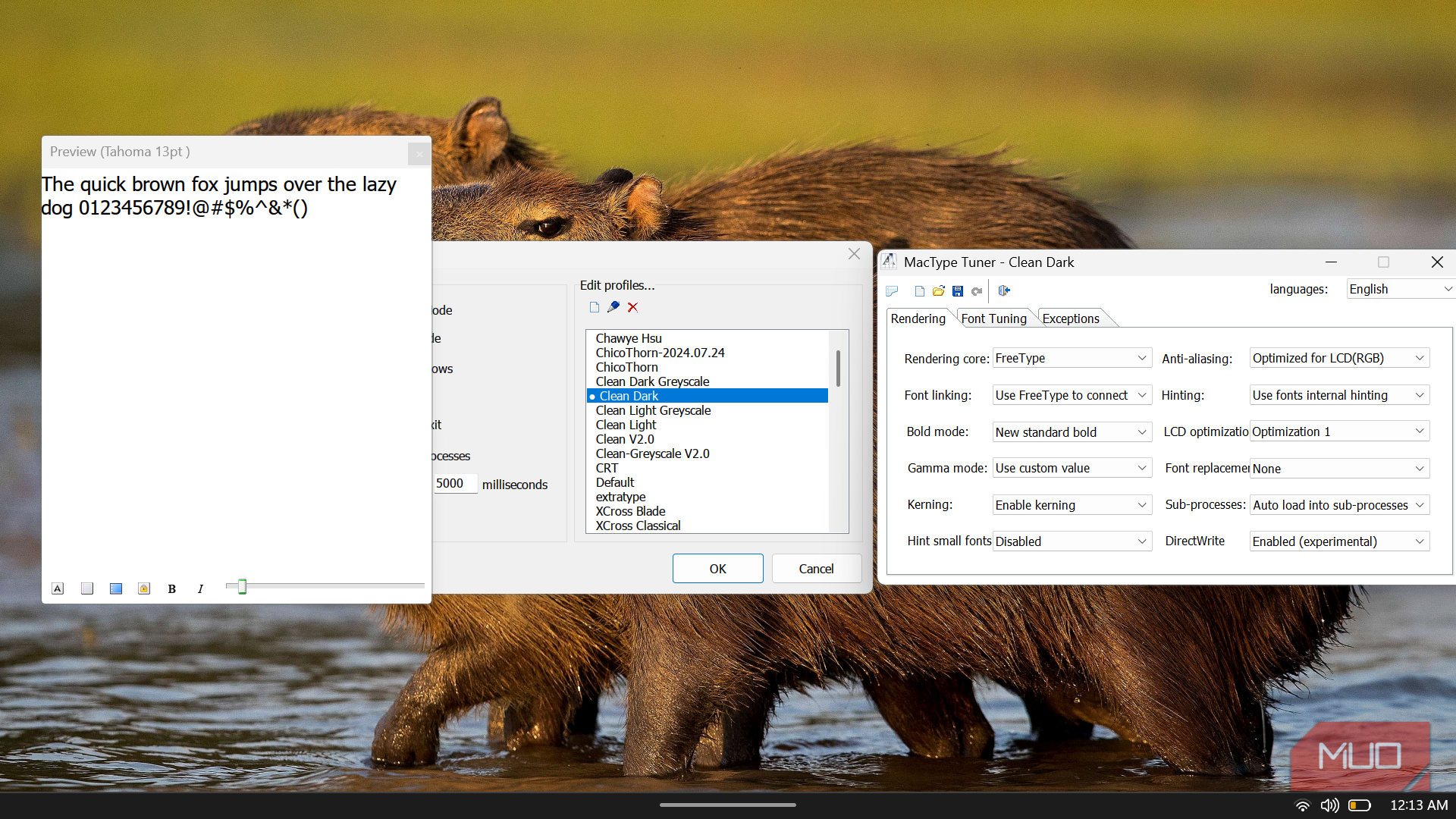 Mactype Interface Design This open-source tool finally fixes Windows 11's worst font problem
