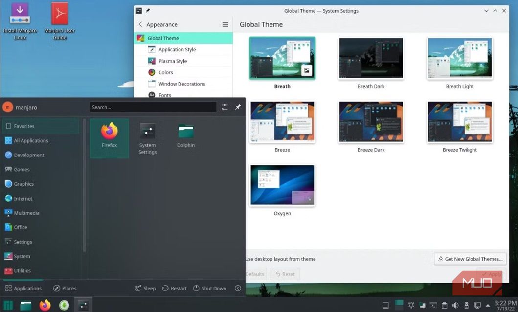Manjaro-KDE-Plasma