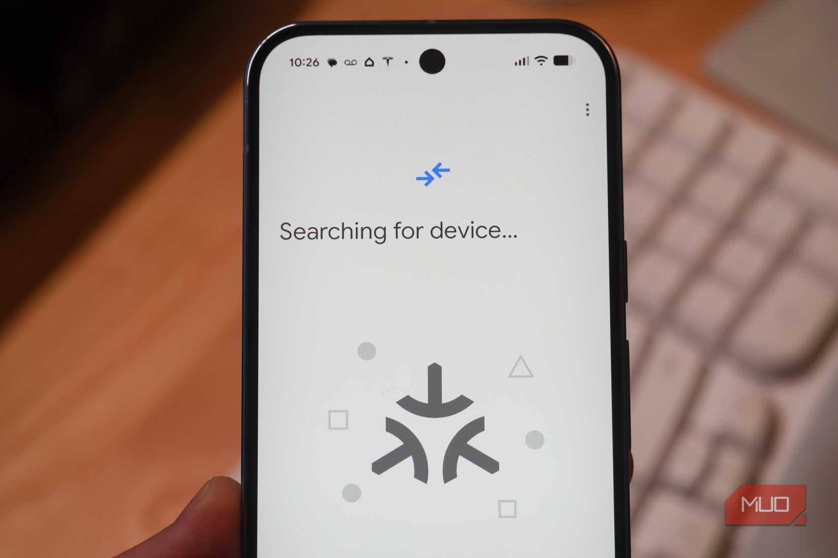 The Matter connection screen in the Google Home app.