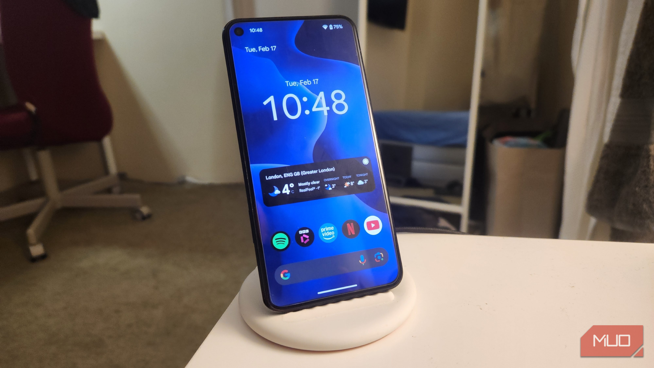 I repurposed my old Android phone as an always-on bedside assistant