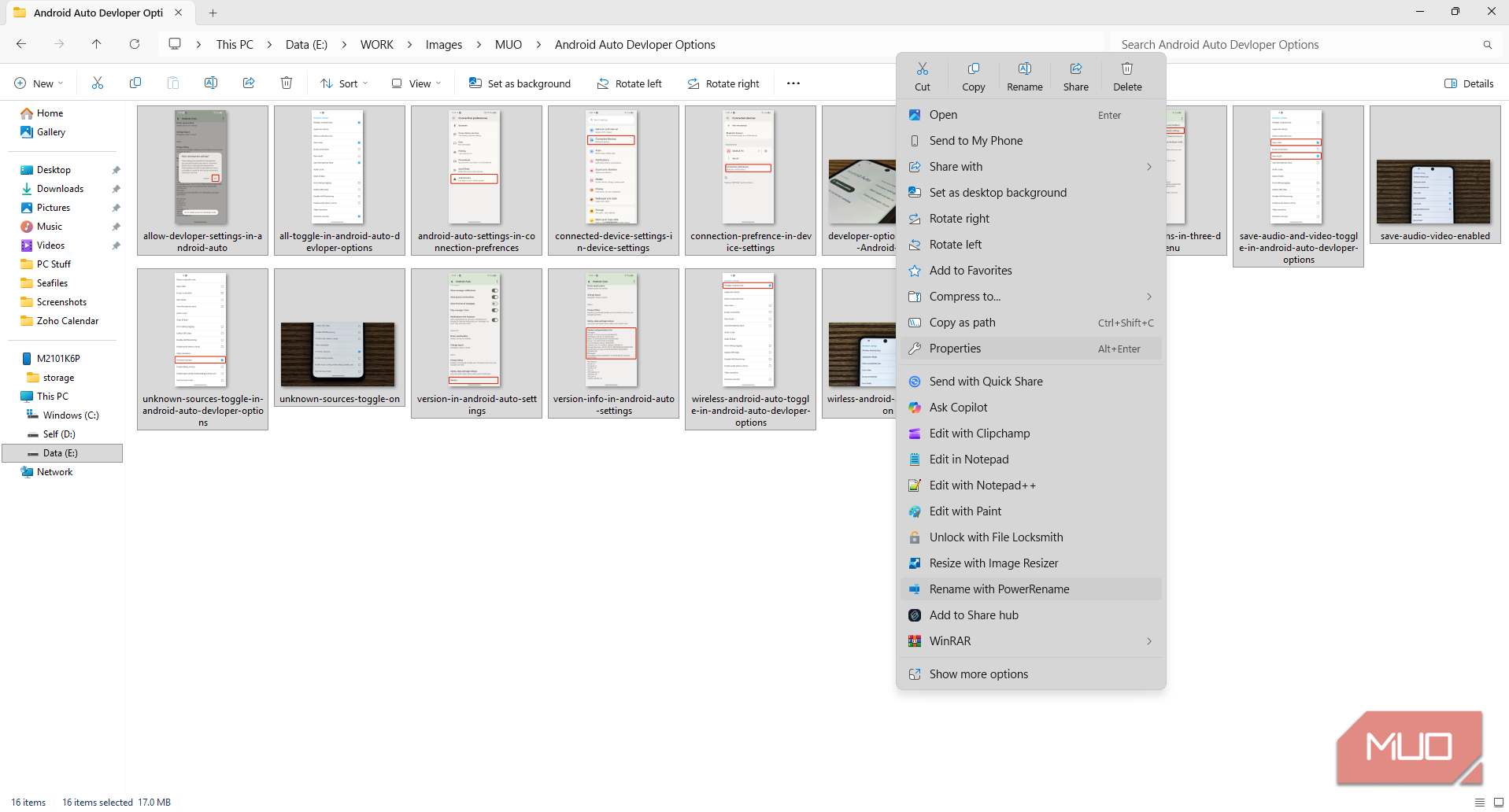 I stopped manually renaming files after discovering this Windows feature