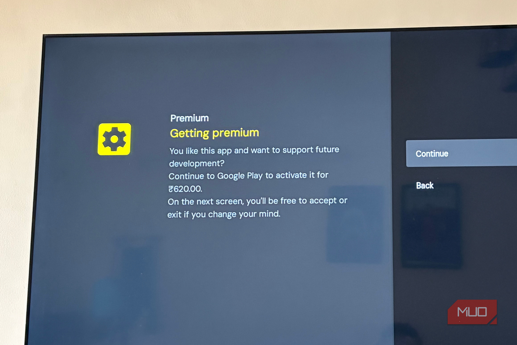 Premium features on Projectivy launcher