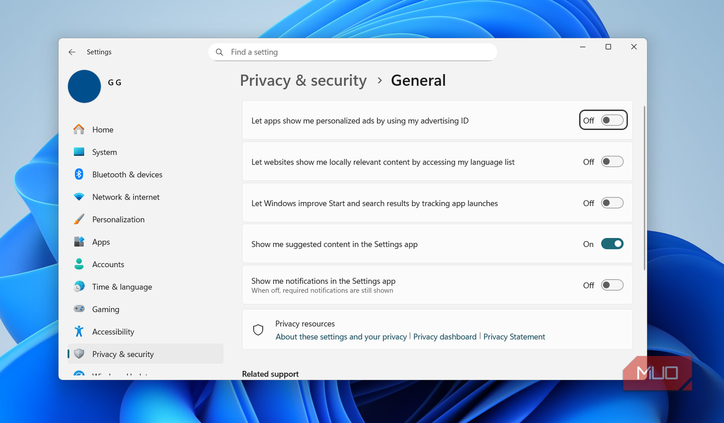 Privacy Options For Windows 5 things you should do with a new laptop before using it