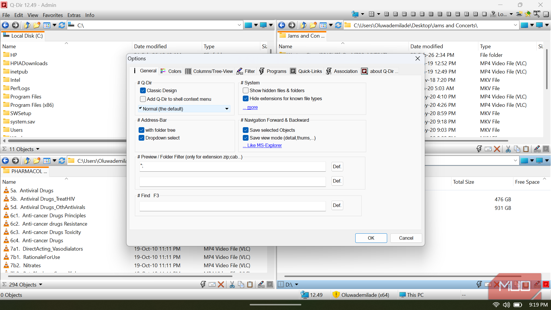 This free file explorer lets me see four folders at once and I’m hooked