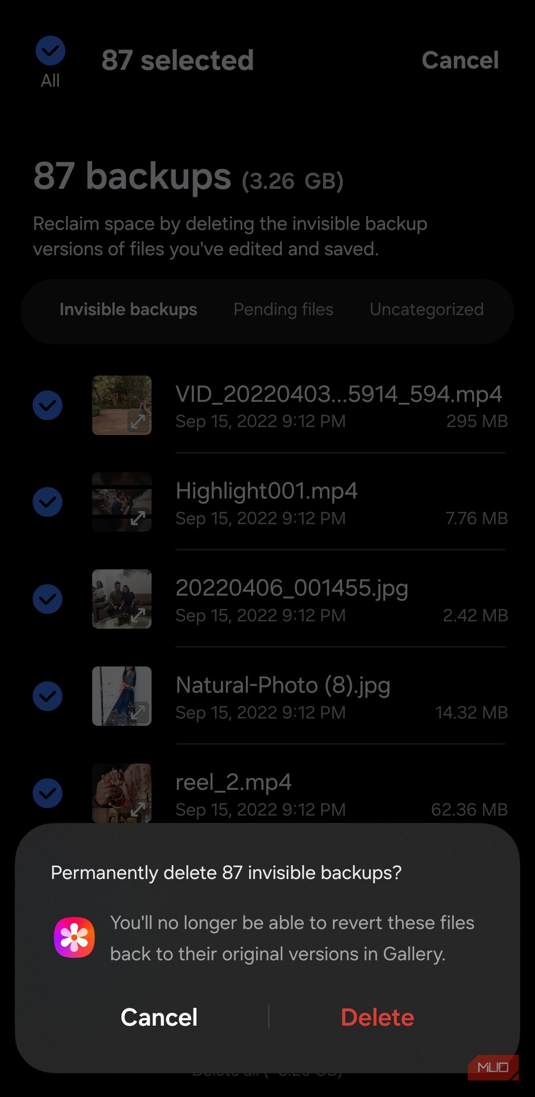 I found 15GB of useless files hiding on my Samsung phone